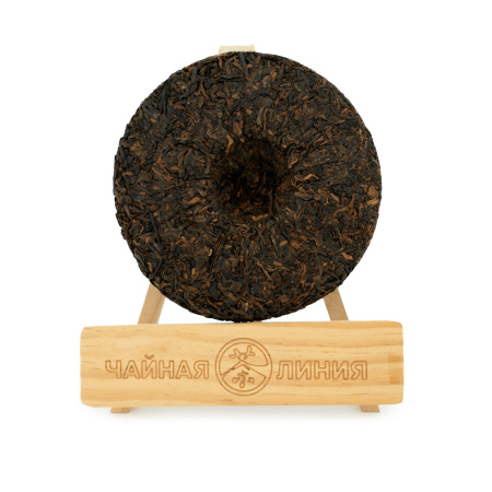 Chaline Pu-erh Tea - Шу пуэр 2023 г. со старых деревьев "Хэкай" марки "Чайная Линия" 200 г., 