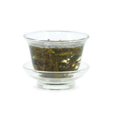 Loose Leaf Pu-erh Tea - Sheng pu'er 2023 "Mengsun laoshu huangjing ye" ("Golden leaves" of the summer harvest of old Mengsun trees), 