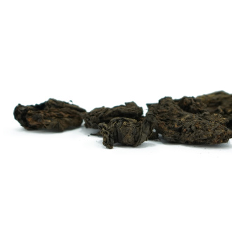 Loose Leaf Pu-erh Tea - Шу пуэр 2019 г. "Цзиндун Лао ча тоу" (Старые чайные головы из Цзиндун), 