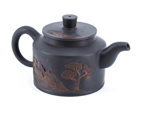 Clay teapot "Composition", 195 ml. Price: ₽12,540 rub.