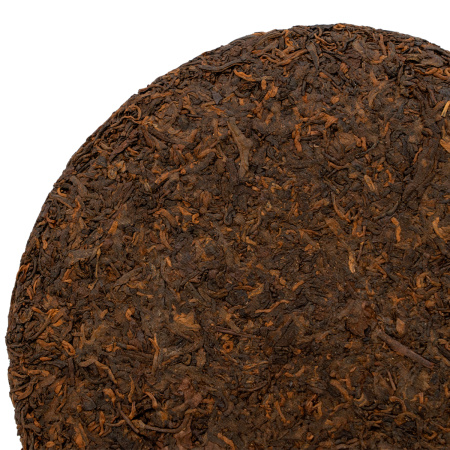 Pressed Rip Pu-erh Tea - Sheng Puer 1999 "7262" Menghai 357 g, 