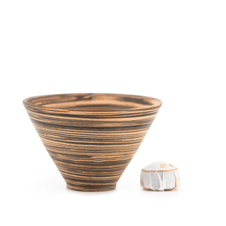 Ceramic bowl from Qinzhou, Guangxi "Whirlpool", 140 ml | 茶杯. Price: ₽3,220 rub.