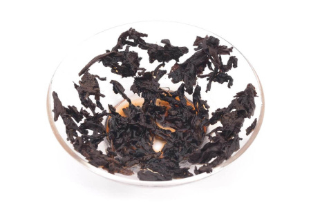 Pressed Rip Pu-erh Tea - Shu Pu-erh 2020 "Red Thread of the Yiwu Mountains" from the Chashuwan factory, 357 g, 