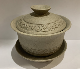 Гайвань глиняная "Горельеф", 160 мл.. Price: ₽950 rub.