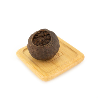 Chaline Pu-erh Tea - Шу пуэр 2024 г. "Лаоманьэ дашу" (Большие деревья из Лаоманьэ) ферментация в корзинах, 