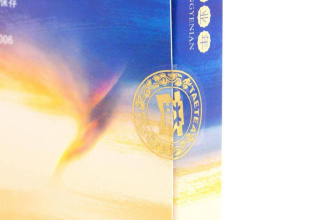 Pressed Rip Pu-erh Tea - Shu Puer 2018 "Brothers, the Wind Has Risen" brand "Dai" from the Menghai factory, 100g cake, 