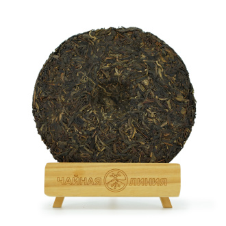 Pressed Raw Pu-erh Tea - Шэн пуэр 2013 г. "Песня семи сыновей" завода "Тулинь" 400 г, 
