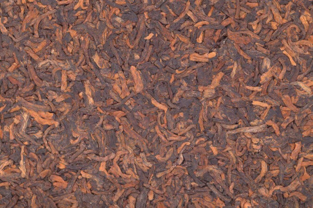 Pressed Rip Pu-erh Tea - Shu Puer 2014 “Offering to the Emperor” Chashuwan factory brick 250 g, 