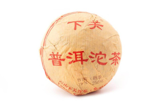 Pressed Rip Pu-erh Tea - Шу пуэр 2017 г. "Цзято" завода "Сягуань" гнездо 250 г, 