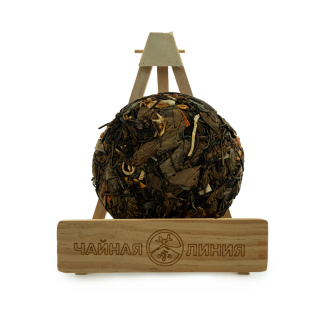 Buy, white tea Gongmei 2016 "Offering Eyebrows" with dried mandarin peel, 100g