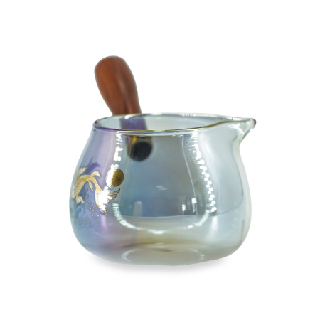 Чахай с деревянной ручкой "Неоновые рыбки" 400мл. Price: ₽2,270 rub.