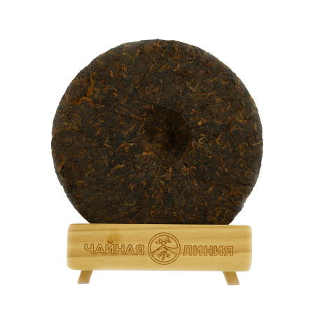 Pressed Rip Pu-erh Tea - Шу пуэр 2021 г. "Бык из Нака меняет мир" завода "Чашуван" 357 г, 