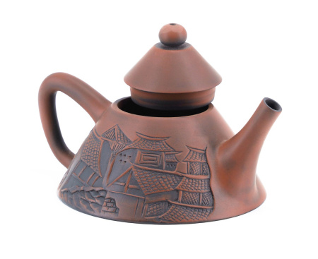 Глиняный чайник из Цзяньшуй, Юньнань "ДОУ-ГУН", 140 мл.. Price: ₽16,230 rub.