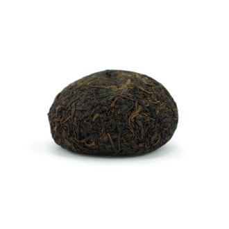 Pressed Rip Pu-erh Tea - Шу пуэр 2004 г. «Пуэрное гнездо птицы Феникс» марки «Тулинь» 100 г, 