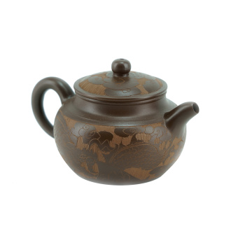Глиняный чайник "Тёмный орнамент". Price: ₽2,230 rub.