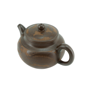 Глиняный чайник "Тёмный орнамент". Price: ₽2,230 rub.