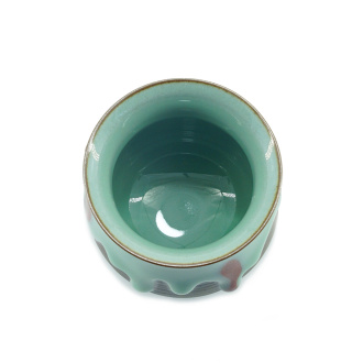 Handmade ceramic bowl "Emerald jug" 110 ml | 茶杯. Price: ₽1,680 rub.