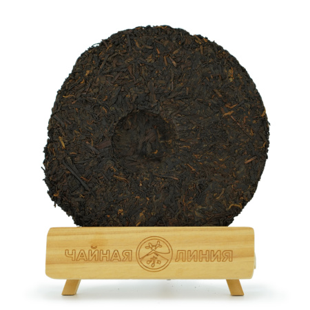 Pressed Rip Pu-erh Tea - Shu Puer 2019 from Xiaguan plant flatbread 357 grams, 
