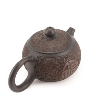 Глиняный чайник из Цзяньшуй, Юньнань "Двухцветный". Price: ₽8,530 rub.