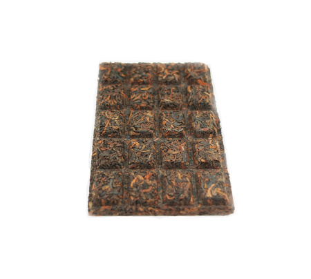 Pressed Rip Pu-erh Tea - Shu pu-erh with sagan-daila "Shutro" from the "Tea Line" brand, 70 g, 