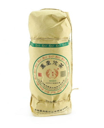 Pressed Raw Pu-erh Tea - Sheng Pu'er 2020 Qicai Fenghuang plant nest 100 g, 