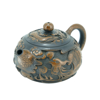 Jianshui Yunnan Dragon and Phoenix Clay Teapot, 250ml. Price: ₽53,240 rub.