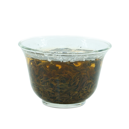 Pressed Raw Pu-erh Tea - Шэн пуэр 2010 г. "Пуэр с горы Ибан" завода "Шесть великих чайных гор" 357 г, 