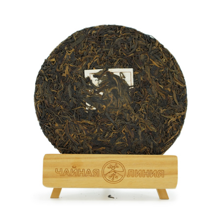 Pressed Raw Pu-erh Tea - Шэн пуэр 2012 г. "Гора Булан" марки "Кайшуньхао", 357 г, 