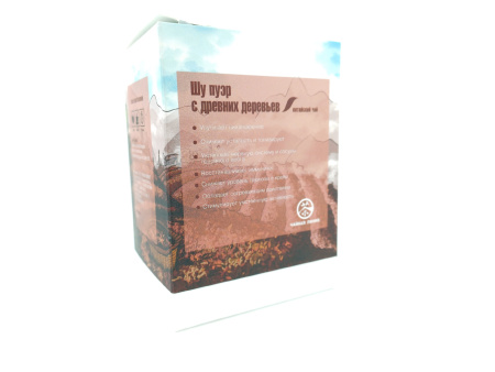 Chaline Pu-erh Tea - Shu pu-erh from ancient trees of the Tea Line brand, 50 g, 