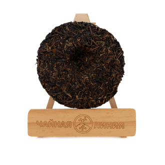 Red tea Mensun Shaikhun brand "Tea Line" (Pressed red tea from Mensun pu-erh trees), 200 g