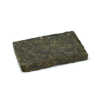 Pressed Raw Pu-erh Tea - Шэн пуэр 2018 г. "Экологическая среда гор Булан" кирпич 250 г, 