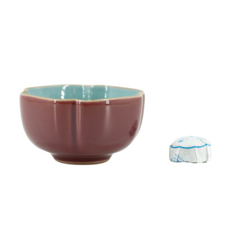 Пиала керамическая "Ализариновые грани" 80мл | 茶杯. Price: ₽3,130 rub.