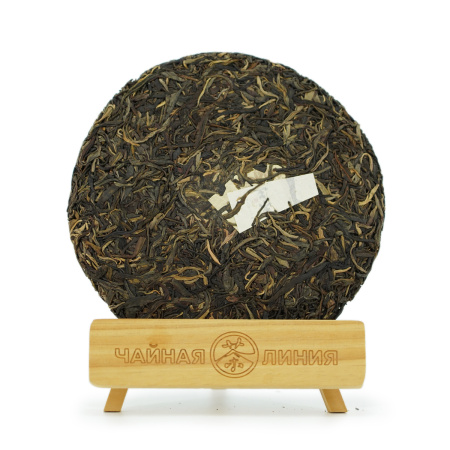 Pressed Raw Pu-erh Tea - Шэн пуэр 2016 г. "Цяо Му Ван" завода "Чашуван" 357 г, 