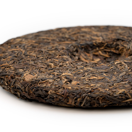 Pressed Raw Pu-erh Tea - 2003 Sheng Pu'er "Green Mark" CNNP raw materials from the Yiwu mountains, 357 g, 
