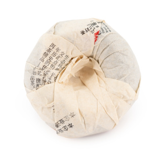 Pressed Rip Pu-erh Tea - Шу пуэр 2024 г. "Pu er tou cha" марки завода "Сягуань" 250 гр, 