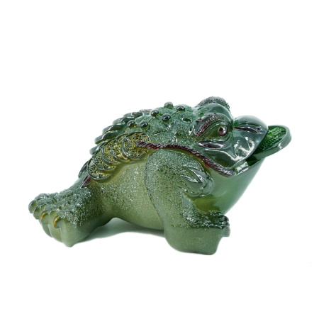 Color-Changing Tea Toy "Medium Green Jade Toad". Price: ₽1,760 rub.