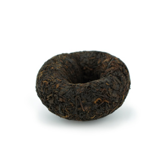 Pressed Rip Pu-erh Tea - Шу пуэр 2004 г. «Пуэрное гнездо птицы Феникс» марки «Тулинь» 100 г, 