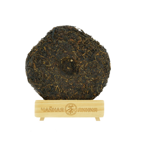 Pressed Raw Pu-erh Tea - Шэн пуэр 2009 г. "ИУ Чжэн Шань" завода "Шесть великих чайных гор" 357 г, 