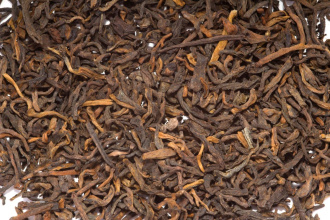 Loose Leaf Pu-erh Tea - Дашу гунтин шу пуэр 2014 года (Мэнхайское сухое хранение), 
