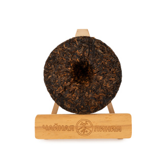 Chaline Pu-erh Tea - Шу пуэр со старых деревьев гор Цзинмай 200 г марки "Чайная Линия", 