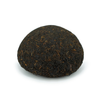 Pressed Rip Pu-erh Tea - Шу пуэр 2022 г. "Баньчжан Цяому" завода "Чжоуши " 250 г, 